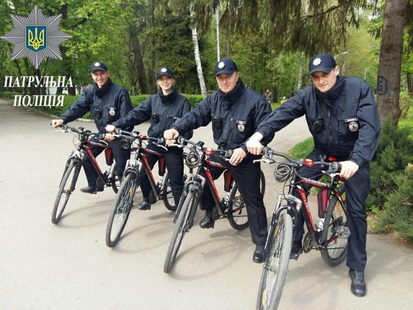 Рівненські поліцейські пересядуть на велосипеди