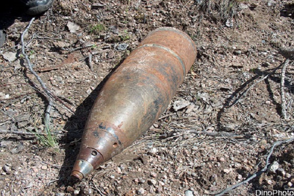 На Рівненщині біля джерела знайшли снаряд