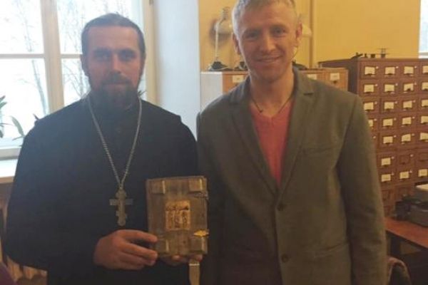 Ентузіасти з Рівненщини їздили в Литву, щоб побачити Нобельське Євангеліє, яке там зберігається