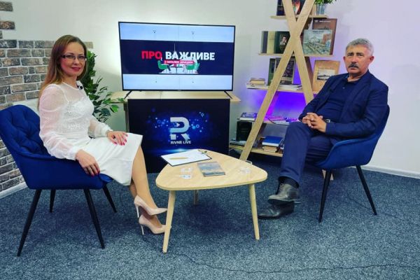 Михайло Сидоржевський привітав рівненських письменників з ювілеєм (ВІДЕО)