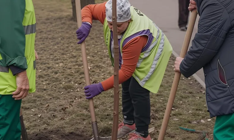Рівне стане ще зеленішим: на вулицях міста комунальники висадили десяток декоративних дерев