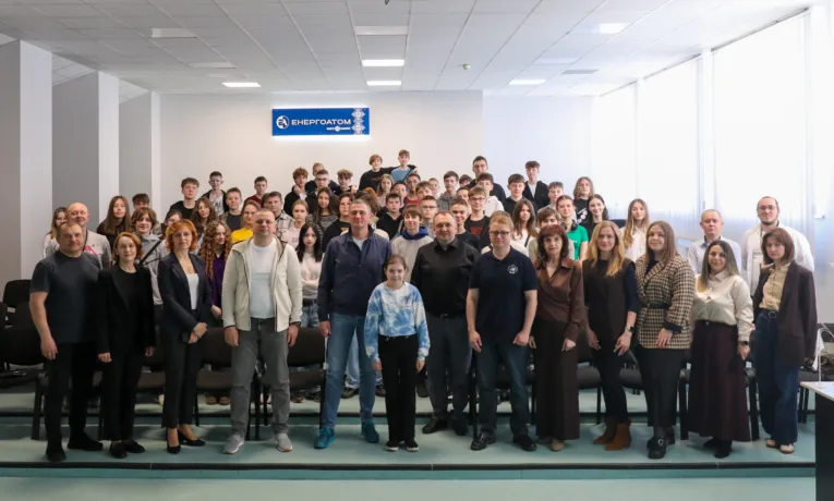 На майданчику Хмельницької АЕС стартував освітній проєкт «Реактор знань»