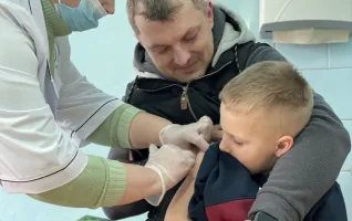 Дитяча вакцинація на Рівненщині перевищує 95%