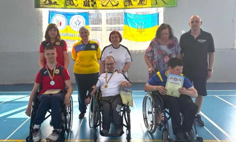 Низку нагород на чемпіонаті України з бочча здобули рівненські спортсмени