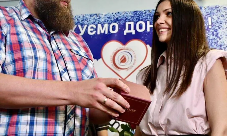 У Рівному привітали донорів крові