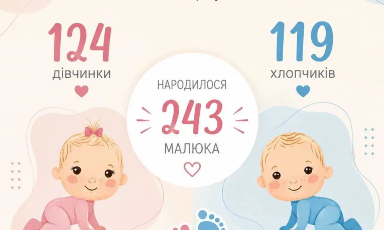 Більше двохсот: стільки малюків народилося в Рівненському пологовому в липні