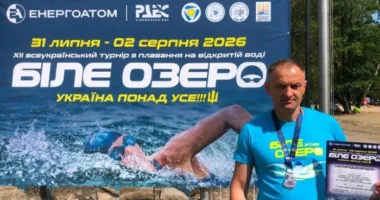 Перше місце на Всеукраїнському турнірі з плавання виборов рівненський ветеран