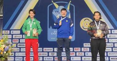 Став чемпіоном Європи та встановив рекорд: рівненський стрілець успішно виступив у Таллінні