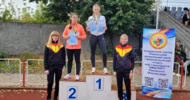 У Костополі відбувся відкритий чемпіонат Рівненської області з пара легкої атлетики