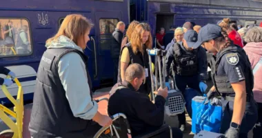 З Донеччини до Рівненської області прибули чергові евакуйовані