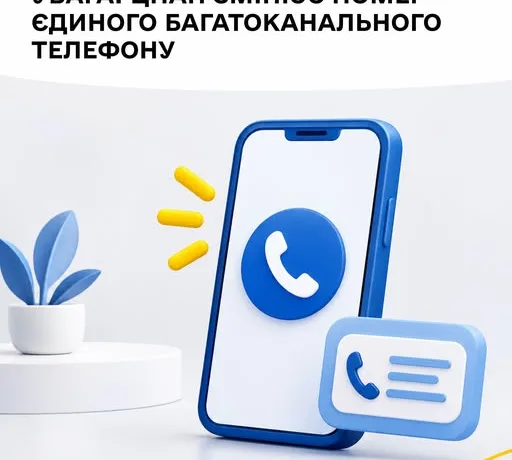 У ЦНАПі Рівного змінився номер єдиного багатоканального телефону