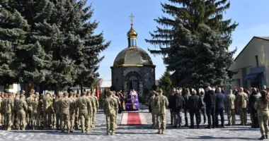 В одній із військових частин Рівного з’явилася каплиця (ФОТО/ВІДЕО)