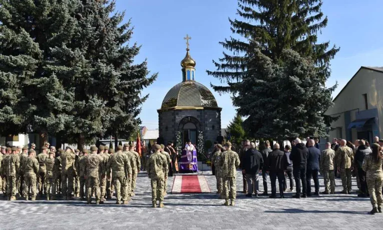В одній із військових частин Рівного з’явилася каплиця (ФОТО/ВІДЕО)